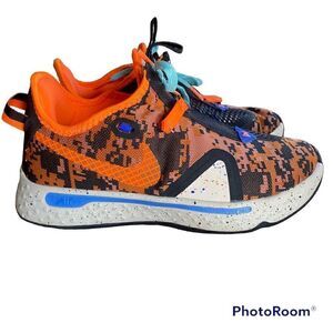 Nike PG 4 Digi Camo Paul George IV Sneakers size 7
